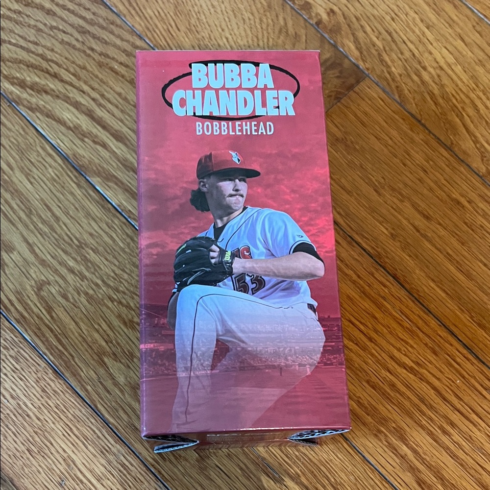 NIB Baseball - BUBBA CHANDLER BOBBLEHEAD